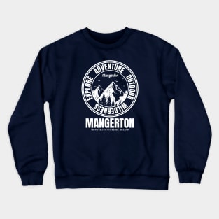 Mangerton Mountain, Mountaineering In Ireland Locations Crewneck Sweatshirt